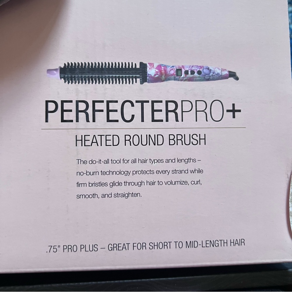 Calista Perfecter Pro Plus Heated Round Brush NIB 0.75” barrel - Picture 5 of 6
